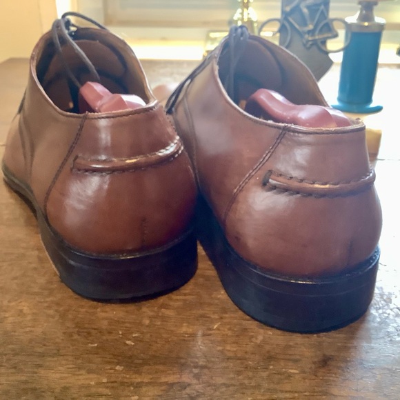 Johnston Murphy Cap Toe Oxford Leather Dress Shoes Sz 11 - Picture 5 of 8